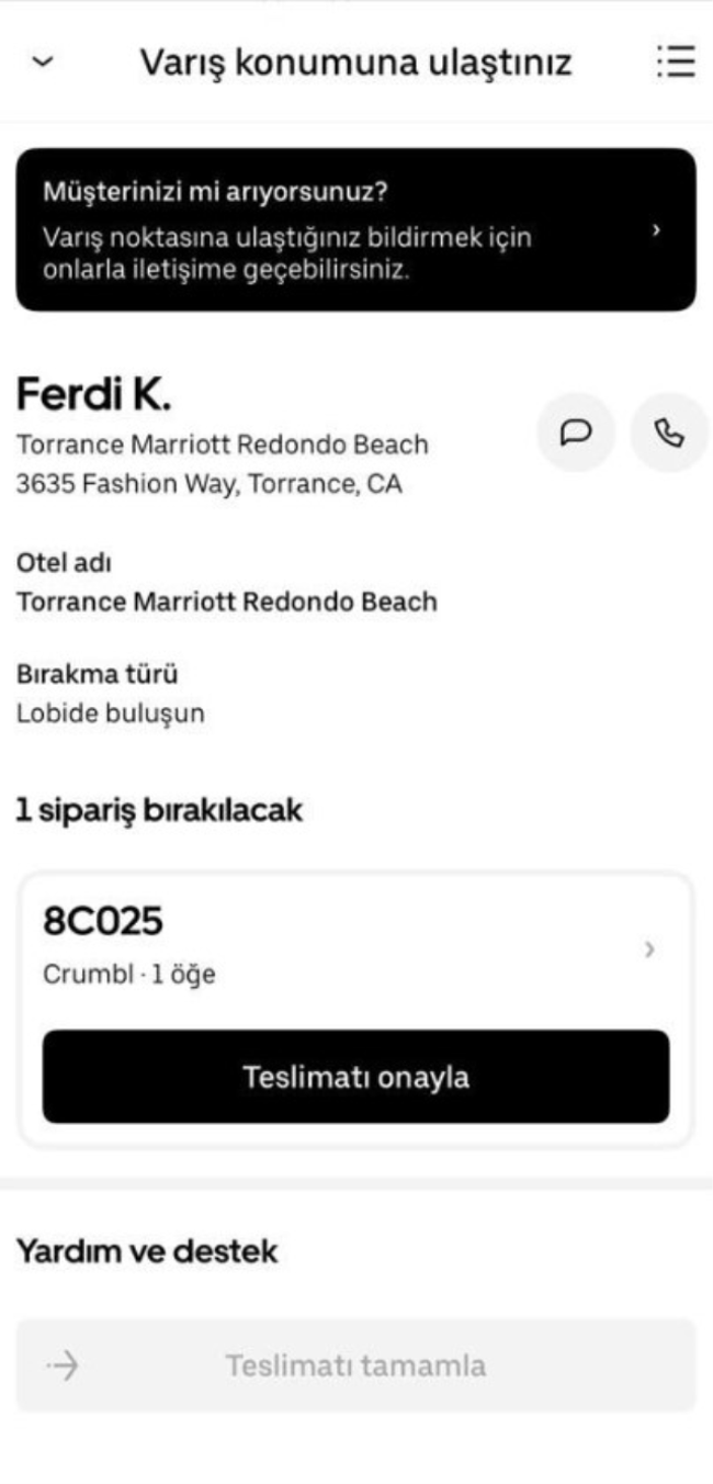 Ferdi Kadıoğlu'nun otel siparişi olay oldu! Menüsünü kurye ifşa etti - Resim : 1