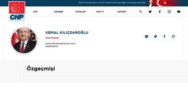 CHP'nin internet sitesi hacklendi: Kemal Kılıçdaroğlu'nun sayfasına 'Hain Kemal' yazıldı - Resim : 2