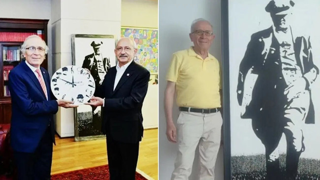 “Kemal Bey yanlış yolda” dedi... Ünlü ressam verdiği Atatürk tablolarını geri aldı! - Resim : 2