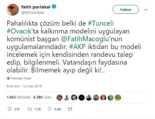 Fatih Portakal'dan pahalılığa çözüm önerisi - Resim : 1