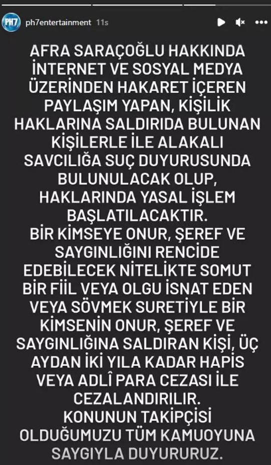 Hakarete maruz kalmıştı... Afra Saraçoğlu o paylaşımlara dava açıyor - Resim : 2