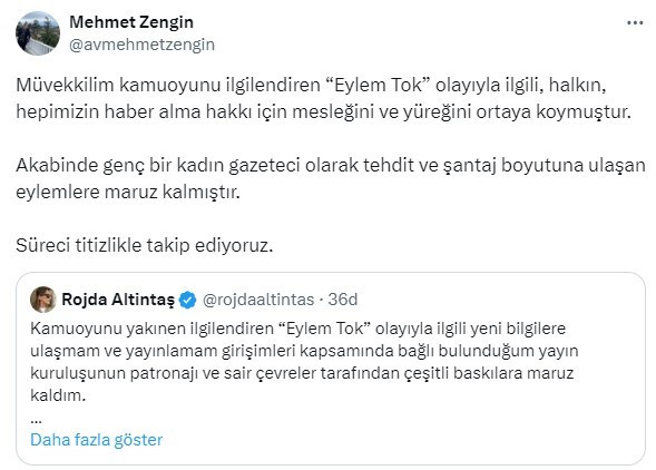 Demirören’in 'sansürlediği' DHA muhabirinden flaş açıklama! “İşsiz kalmayı göze alarak…” - Resim : 3