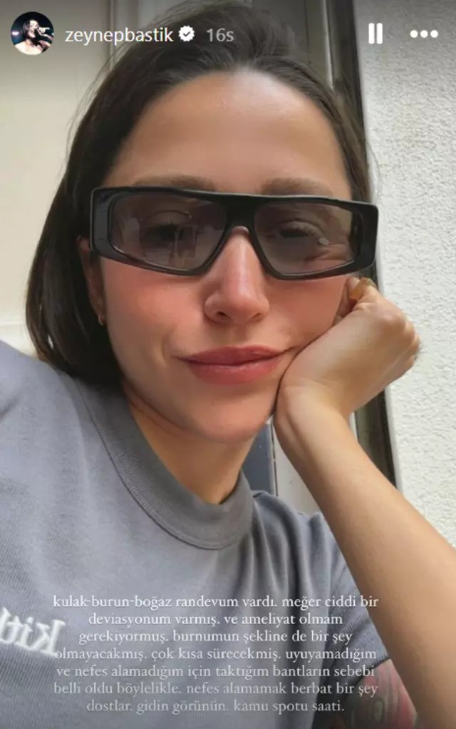 Zeynep Bastık ameliyat olacağını açıkladı! 'Uyuyamadığım ve nefes alamadığım...' - Resim : 1
