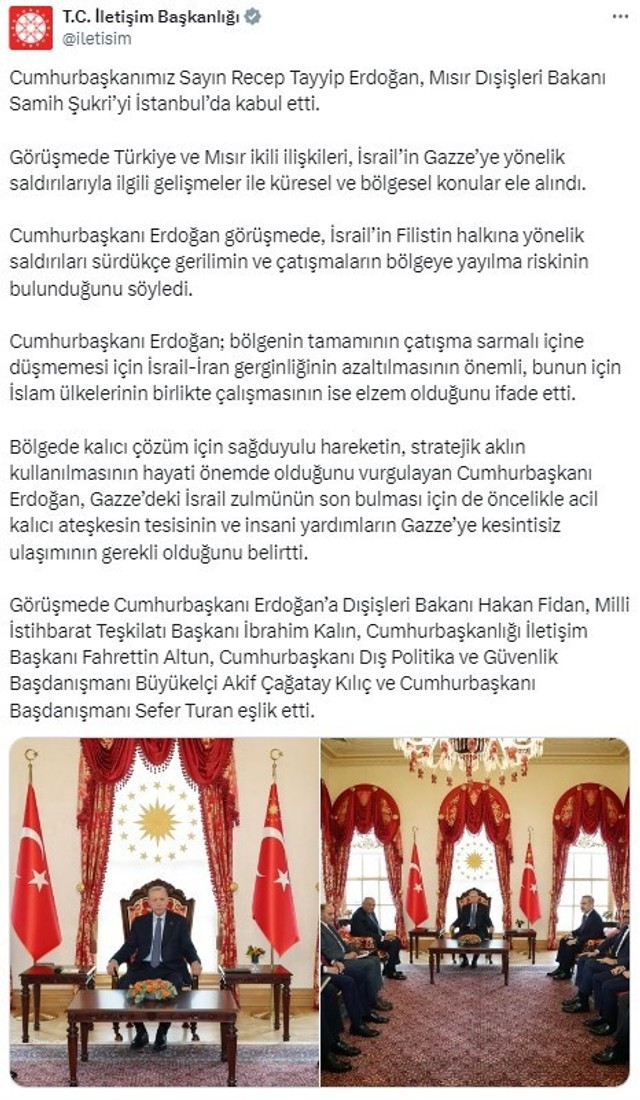 İstanbul'daki zirve rahatsız etti! Bu görüntüyü paylaşan İsrailli bakandan hadsiz sözler - Resim : 6