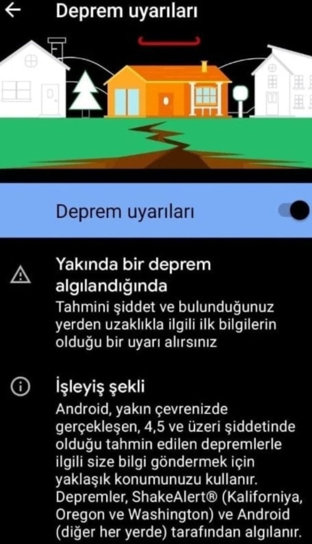 Nasıl aktif ediliyor? Google, İstanbul'daki 6.2'lik depremi 30 saniye önceden bildirdi! - Resim : 3