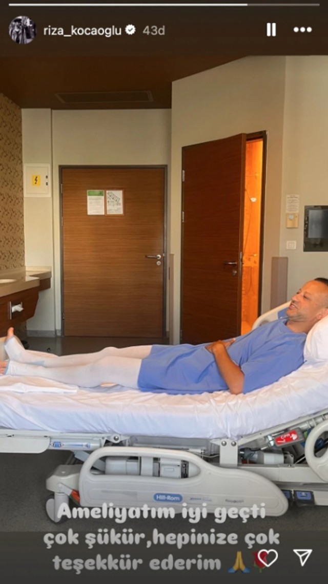Sedyede poz verdi... Rıza Kocaoğlu'ndan hayranlarını korkutan paylaşım! - Resim : 1