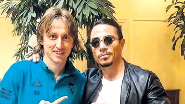 Modric ile video koyan Nusret'e tepki: Sadece ağzını oynatıyorsun - Resim : 2