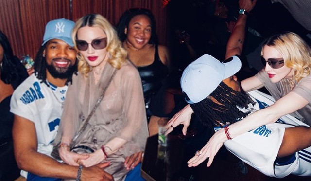Yaş farkı gündemden düşmüyor... Madonna sevgilisinin doğum gününde partiledi! - Resim : 1