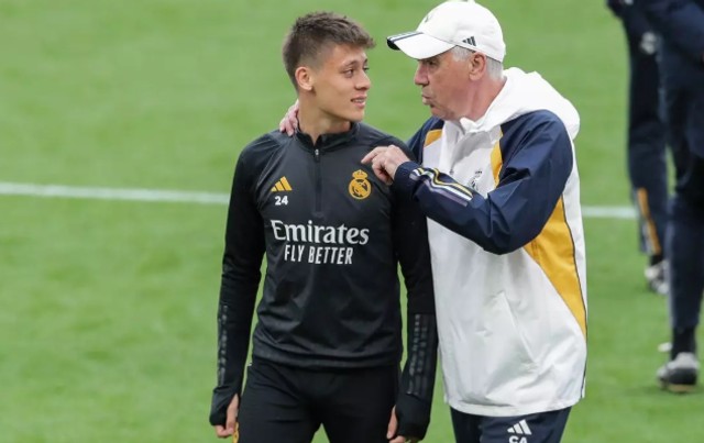 El Clasico öncesi... Real Madrid Teknik Direktörü Carlo Ancelotti'den Arda Güler açıklaması! - Resim : 1