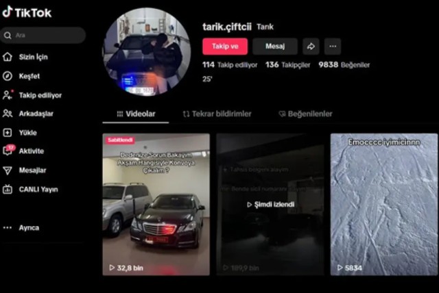 Valinin oğlu olduğu iddia edildi... Valilik araçlarını paylaşıp polise gözdağı verdi! - Resim : 2