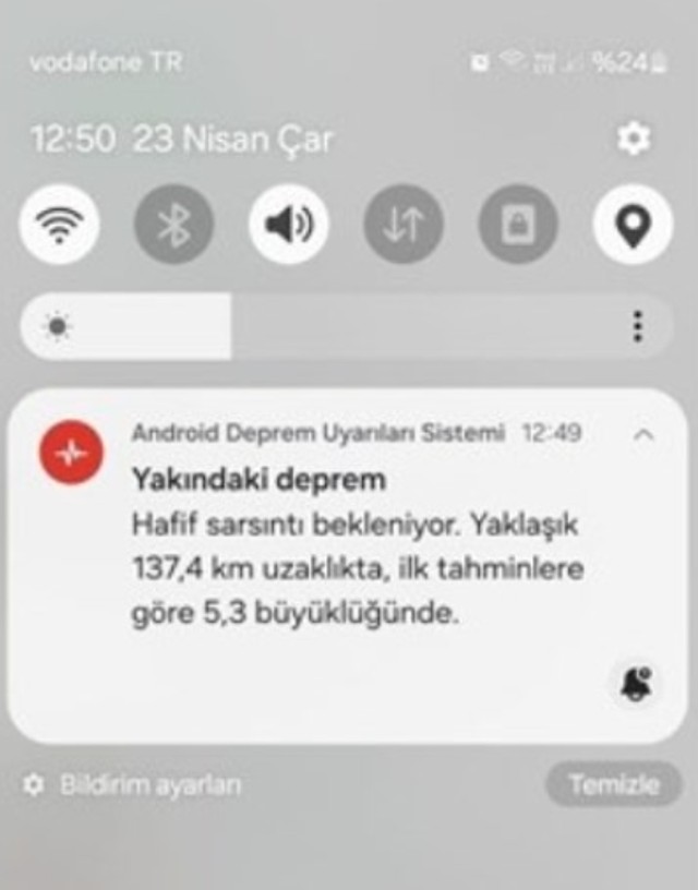 Nasıl aktif ediliyor? Google, İstanbul'daki 6.2'lik depremi 30 saniye önceden bildirdi! - Resim : 2