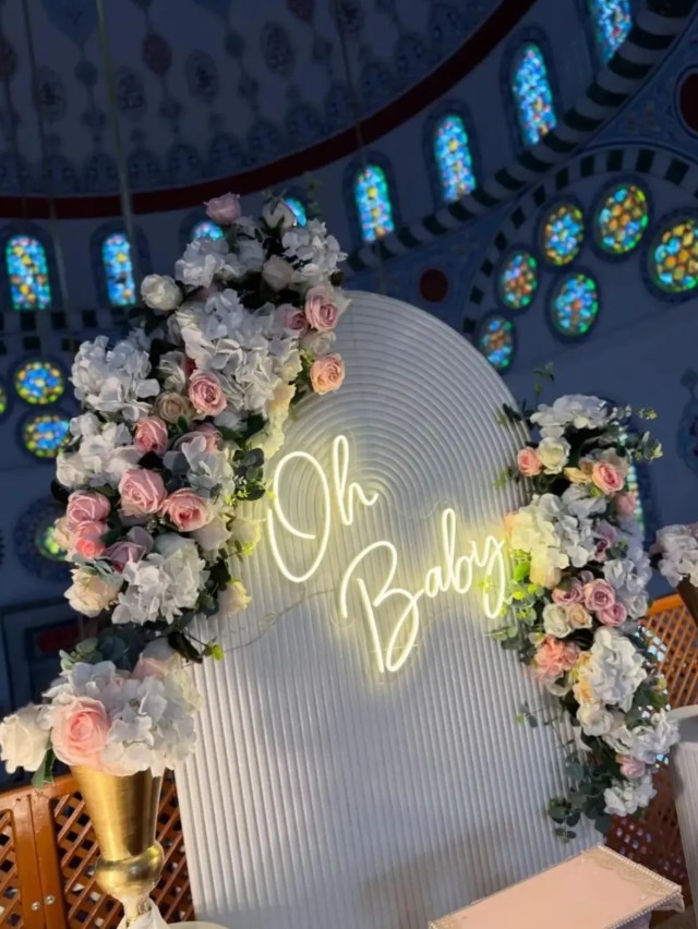 Müftülükten açıklama geldi... Camide düzenlenen 'baby shower' partisi tepki çekti! - Resim : 1