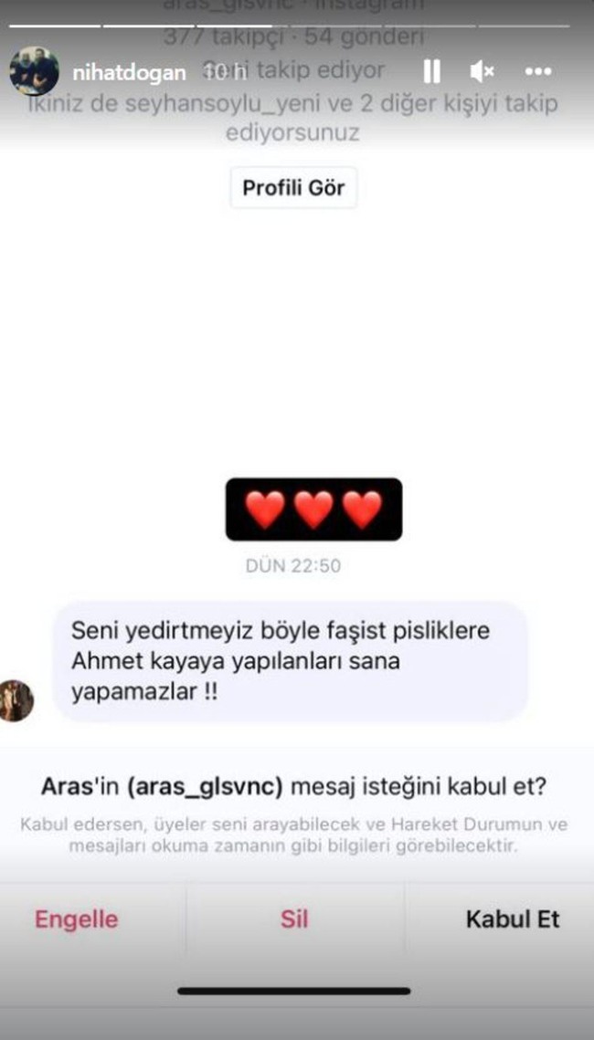 Nihat Doğan paylaştı! "Ahmet Kaya'ya yapılanları sana yapamazlar" - Resim : 1