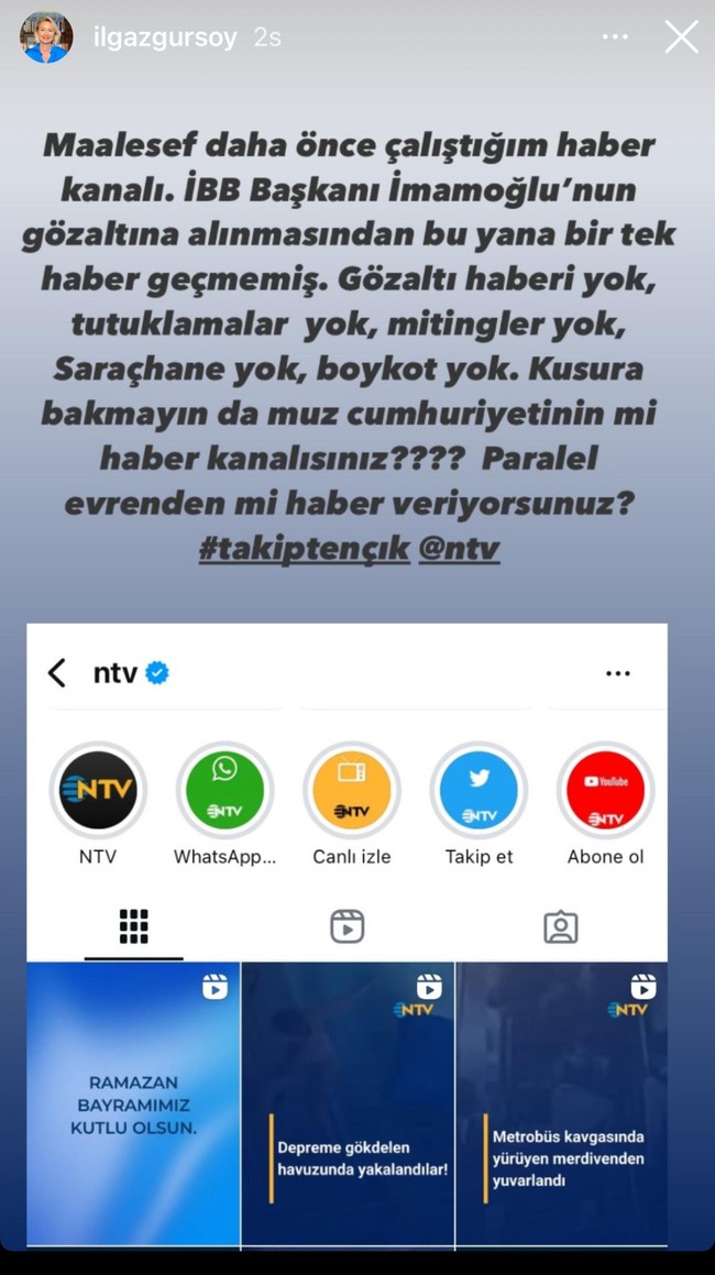 NTV'nin eski ekran yüzü kanalı topa tuttu! ‘Muz cumhuriyeti’ göndermesi yaptı… - Resim : 1