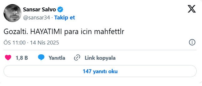 Babasına şiddet uygulayıp kameraya çekmişti! Rapçi Sansar Salvo gözaltına alındı - Resim : 1