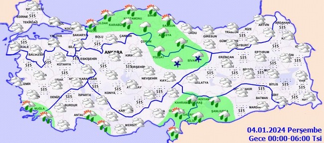 Meteoroloji’den kar ve kuvvetli sağanak uyarısı! İşte il il 3 Ocak hava durumu… - Resim : 5
