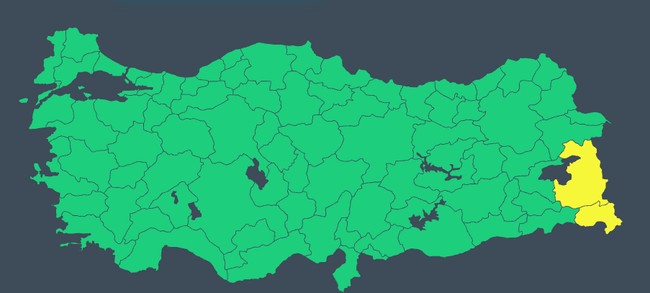 Gök gürültülü sağanak ve kar yağışı uyarısı! İşte il il 16 Mayıs Perşembe hava durumu… - Resim : 1