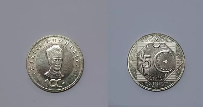 Madeni 5 TL'nin piyasaya çıkış tarihi belli oldu! 450 milyon adet basılacak… - Resim : 1