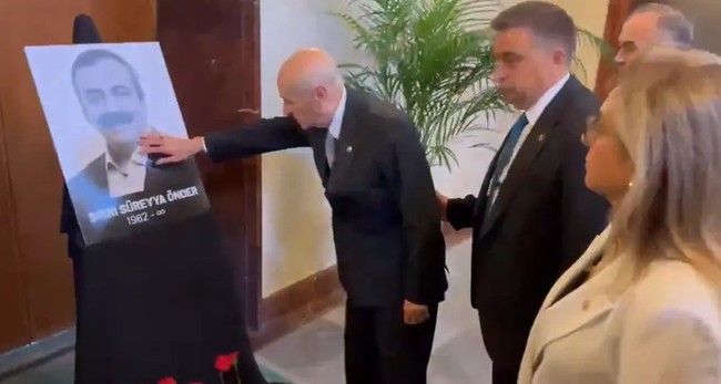 Devlet Bahçeli 99 gün sonra Sırrı Süreyya Önder için TBMM’ye döndü: Meclis'ten ilk görüntü! - Resim : 3