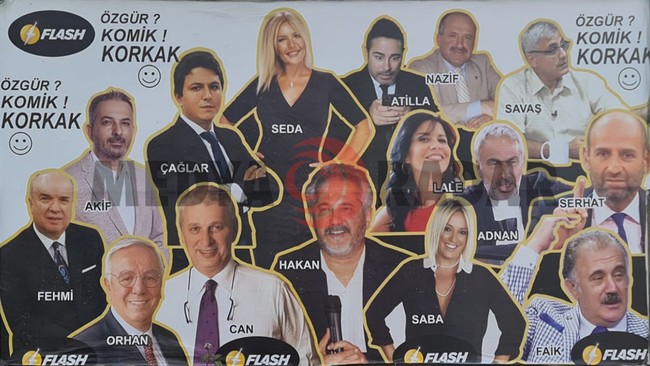 Flash TV billboardlarda yerini almaya başladı! İşte yeni logosu ve kadrosu... - Resim : 1