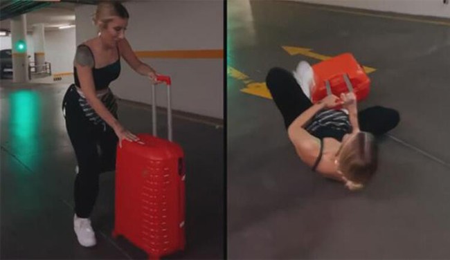 İrem Derici otoparkta yere kapaklandı! - Resim : 1