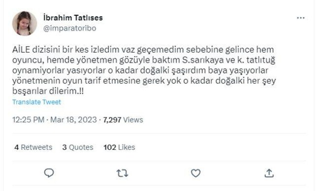 İbrahim Tatlıses'ten Kıvanç Tatlıtuğ ve Serenay Sarıkaya'ya olay yorum! 'Oynamıyorlar...' - Resim : 2