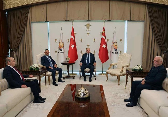Kritik görüşme başladı! Erdoğan ve Özel bir araya geldi - Resim : 2