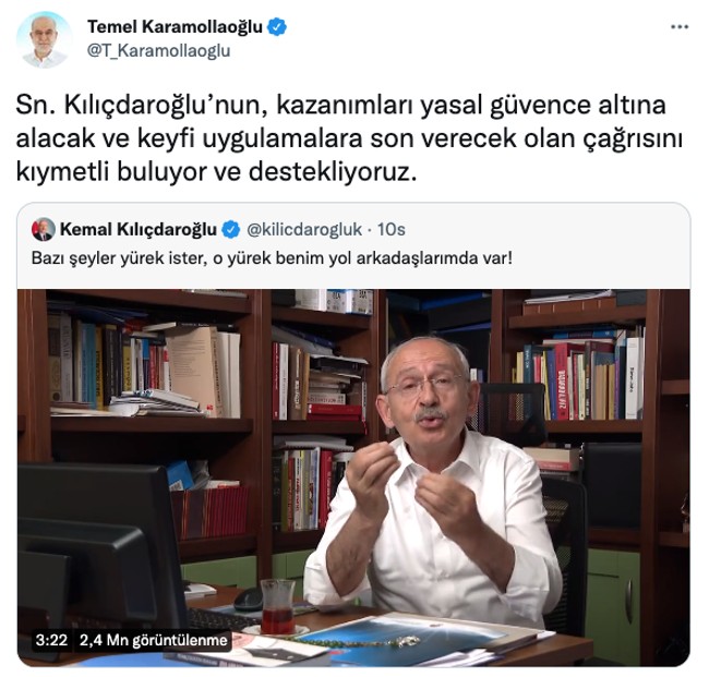 İki parti liderinden Kılıçdaroğlu'nun çıkışına destek! - Resim : 3