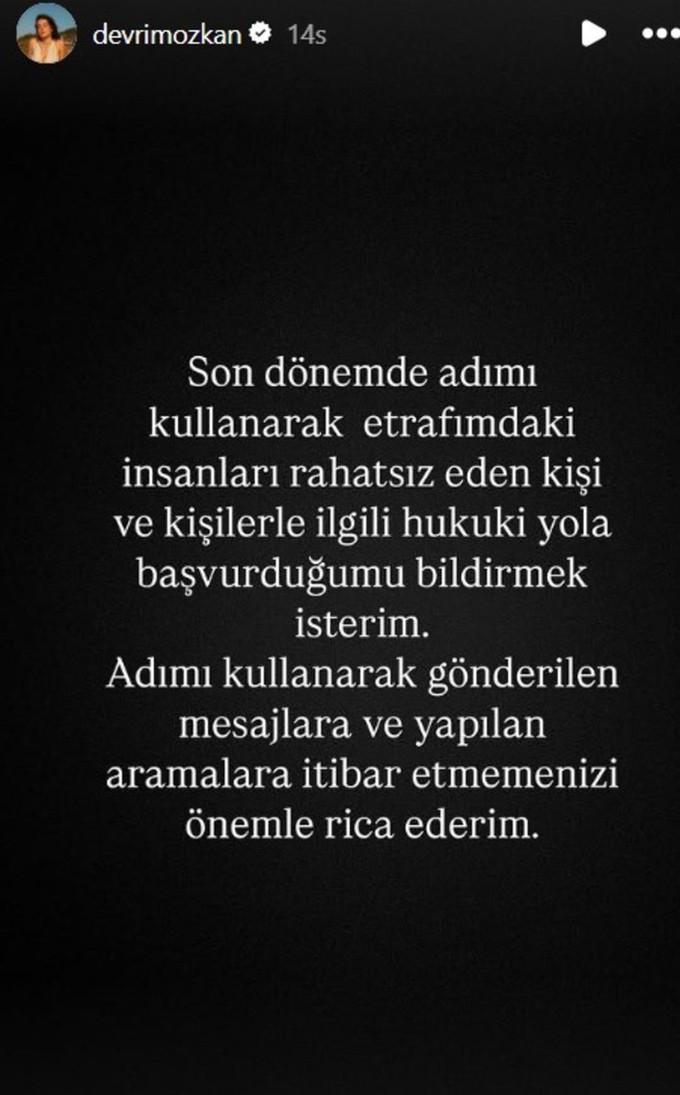 Devrim Özkan dolandırıcıların hedefi oldu! Takipçilerini uyardı - Resim : 1