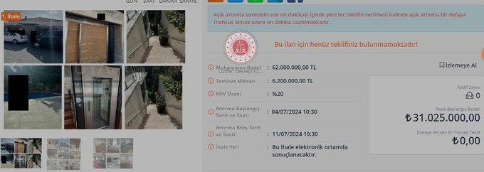 Fulya Kalkavan’la mahkemelikti… Metin Şentürk'ün villası icradan satılıyor! - Resim : 1