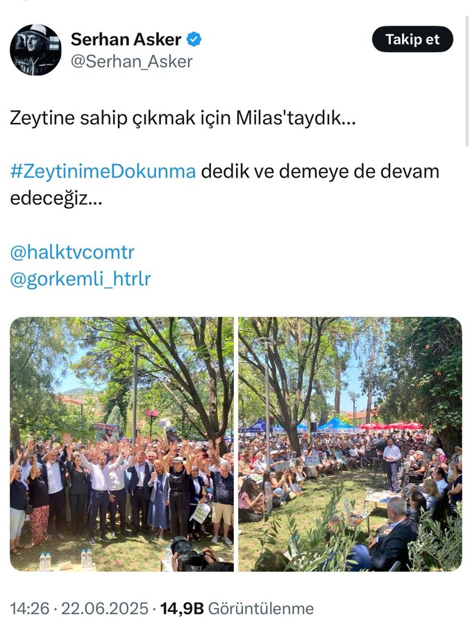Halk TV'nin ‘zeytin ağacı’ duyarlılığı… O yayın da parayla yapılmış! - Resim : 5